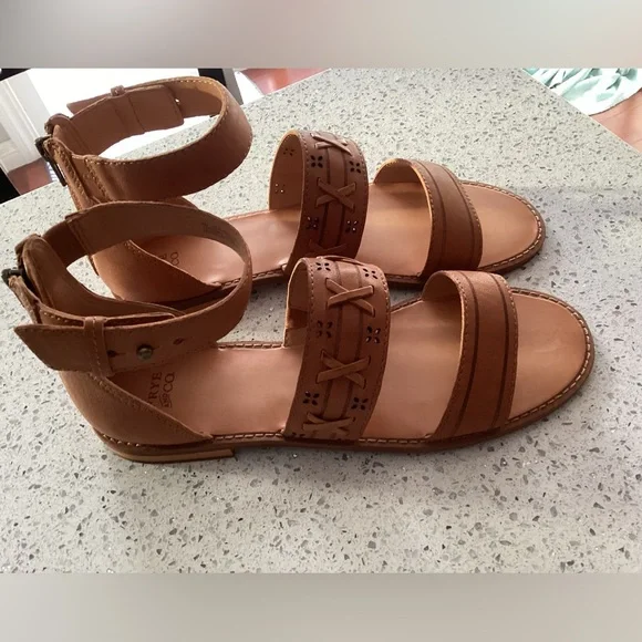 Frye Leather Sandals, size 8, NIB - Picture 4 of 5